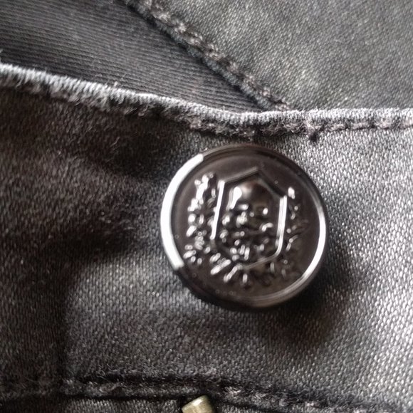 The Kooples Black Skin Leath Pants sz 26 - Picture 5 of 8